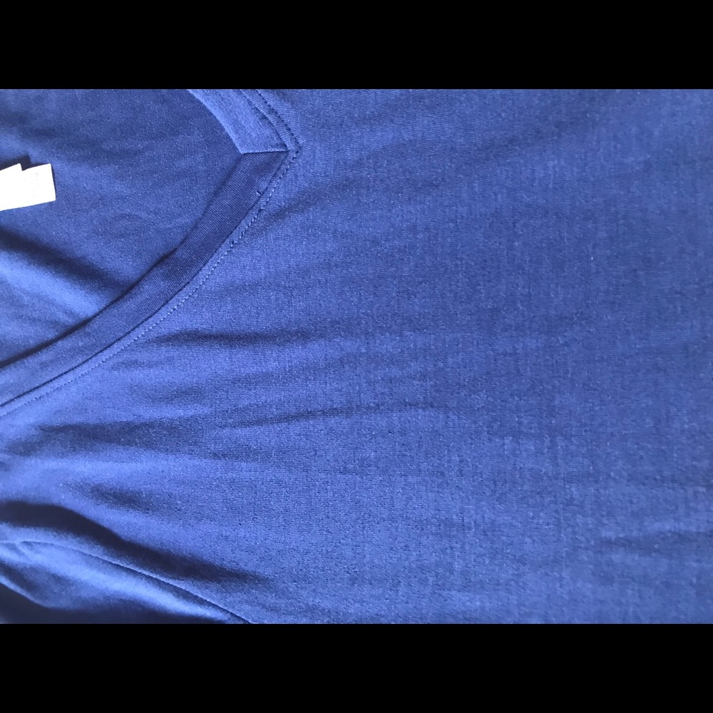BNWT small LuLaRoe Christy T true blue.